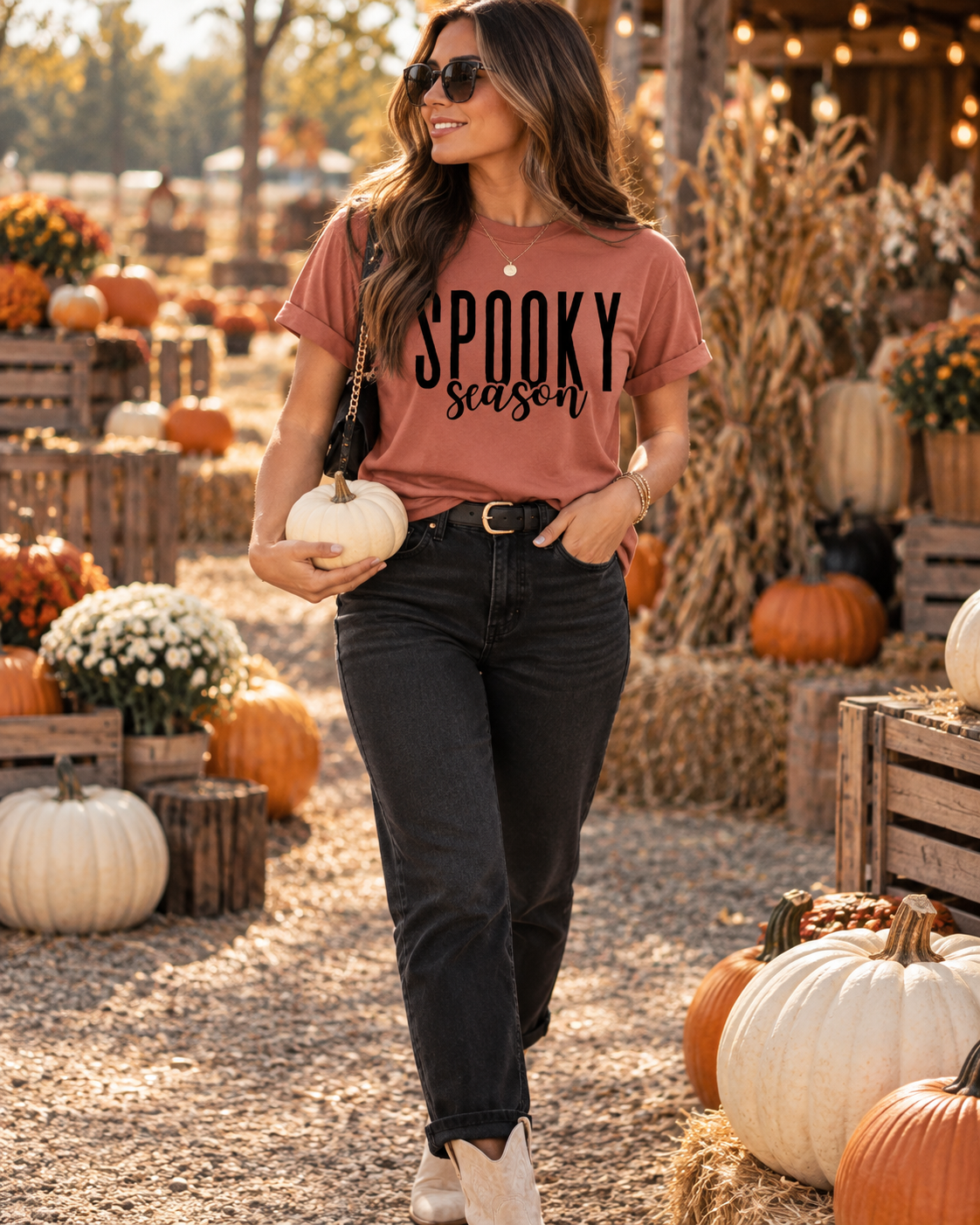 Spooky Season Rust T-Shirt
