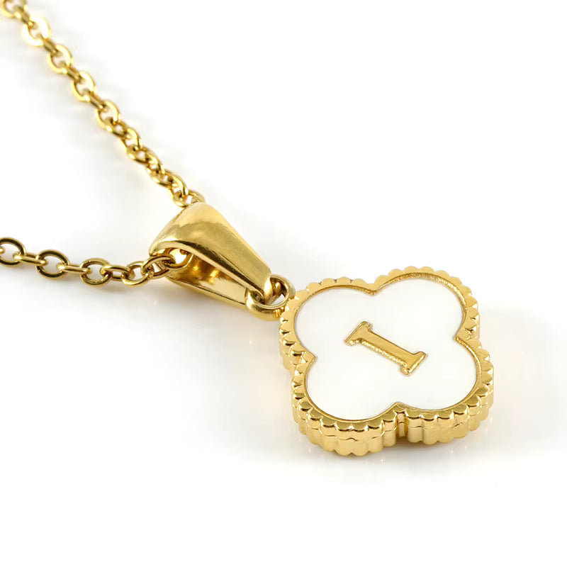 18K Gold-Plated Initial Necklace
