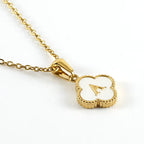 18K Gold-Plated Initial Necklace