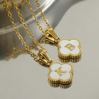 18K Gold-Plated Initial Necklace