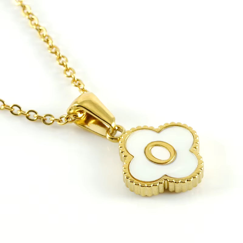 18K Gold-Plated Initial Necklace