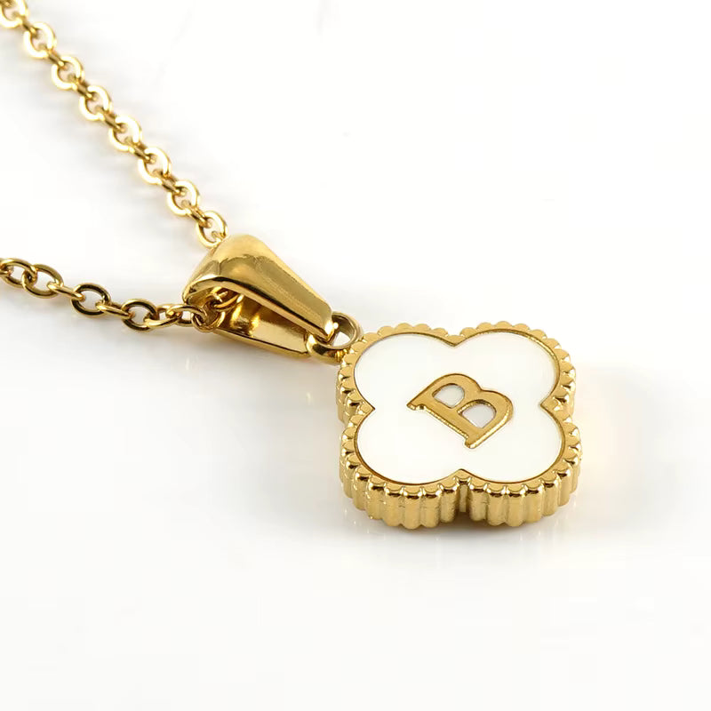 18K Gold-Plated Initial Necklace