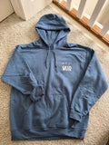 Personalized Dusty Blue Bride/Wife Hoodie