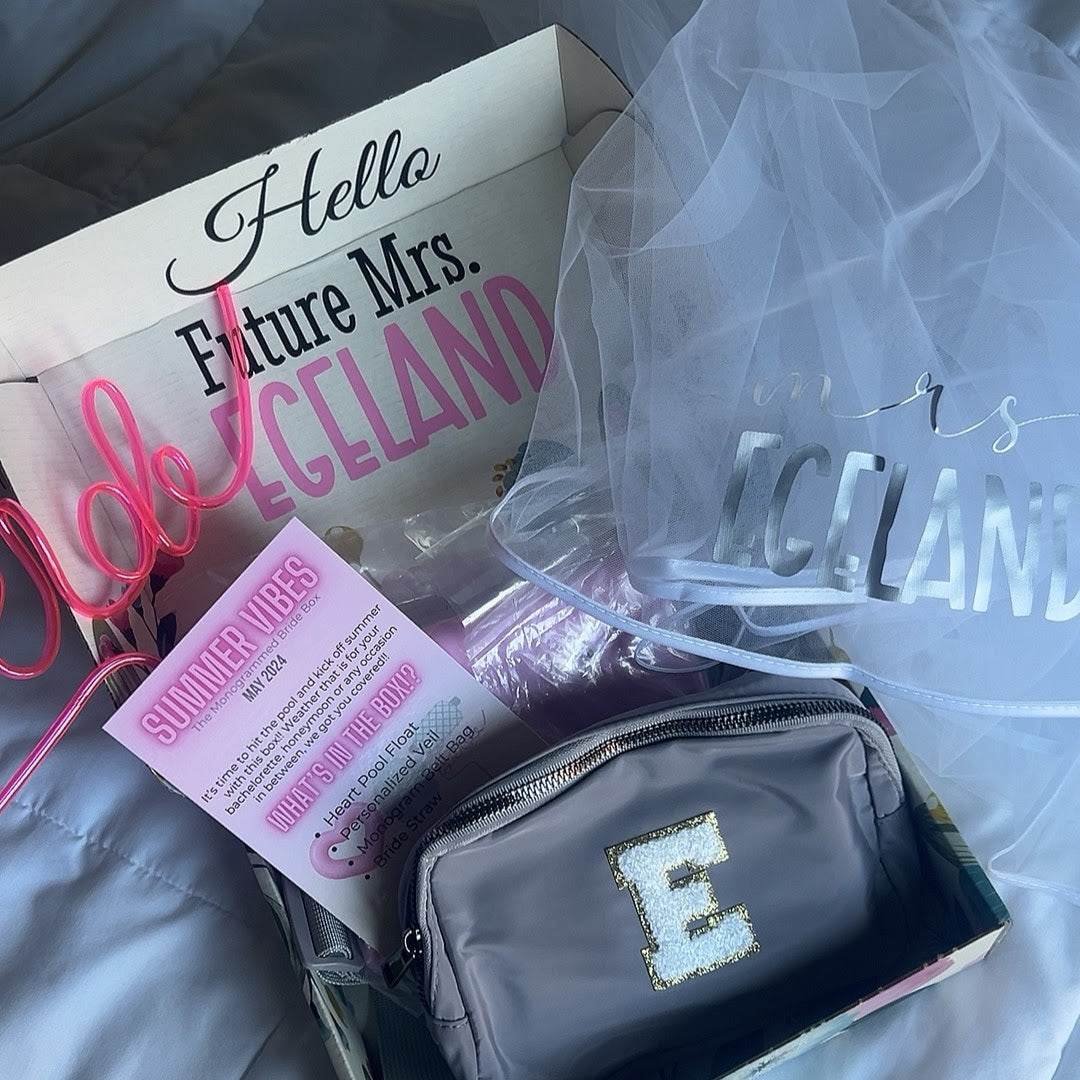 Personalized Mid-Length Two-Tier Veil