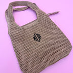 Woven Straw Beach Bag