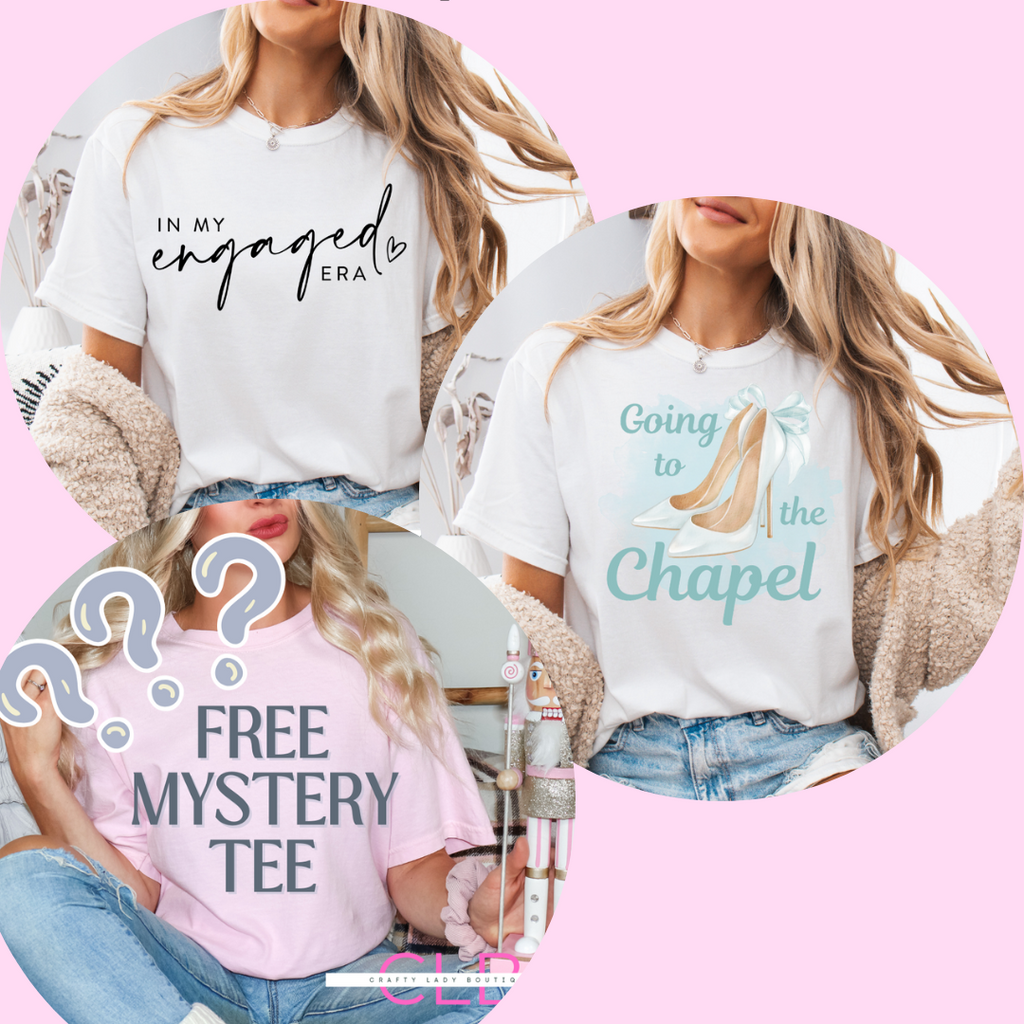 $29 "Just Engaged" Tee Starter Pack