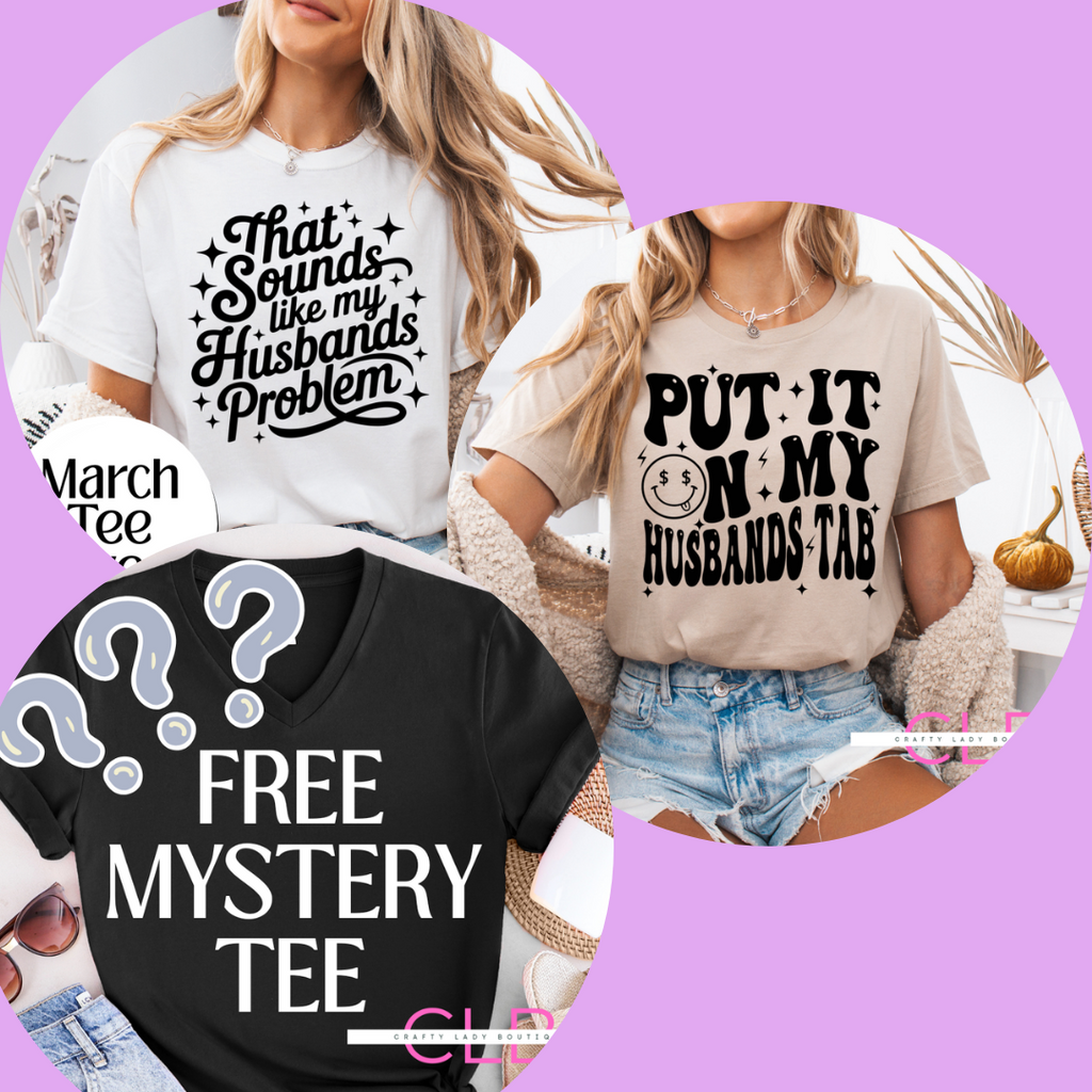 $29 "Just Married" Tee Starter Pack