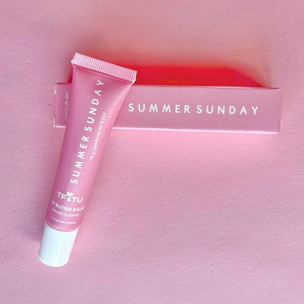 Hydrating lip balm in a sleek pink tube, perfect for brides and wives to keep lips soft, smooth, and kiss-ready for weddings, honeymoons, or daily use.
