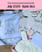 The Monogrammed Bride- BASIC BOX