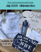 The Monogrammed Bride- ULTIMATE BOX