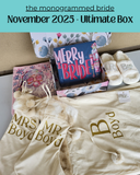 The Monogrammed BRIDE- 6 Month Subscription