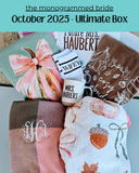 The Monogrammed BRIDE- 6 Month Subscription