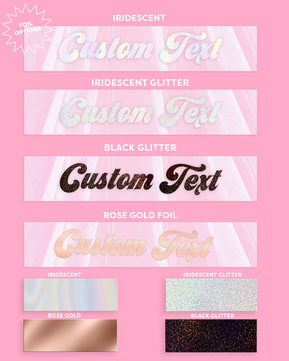 Disco Custom Veil - customizable veil