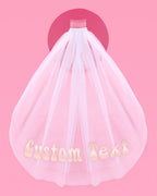 Groovy Custom Veil - customizable veil
