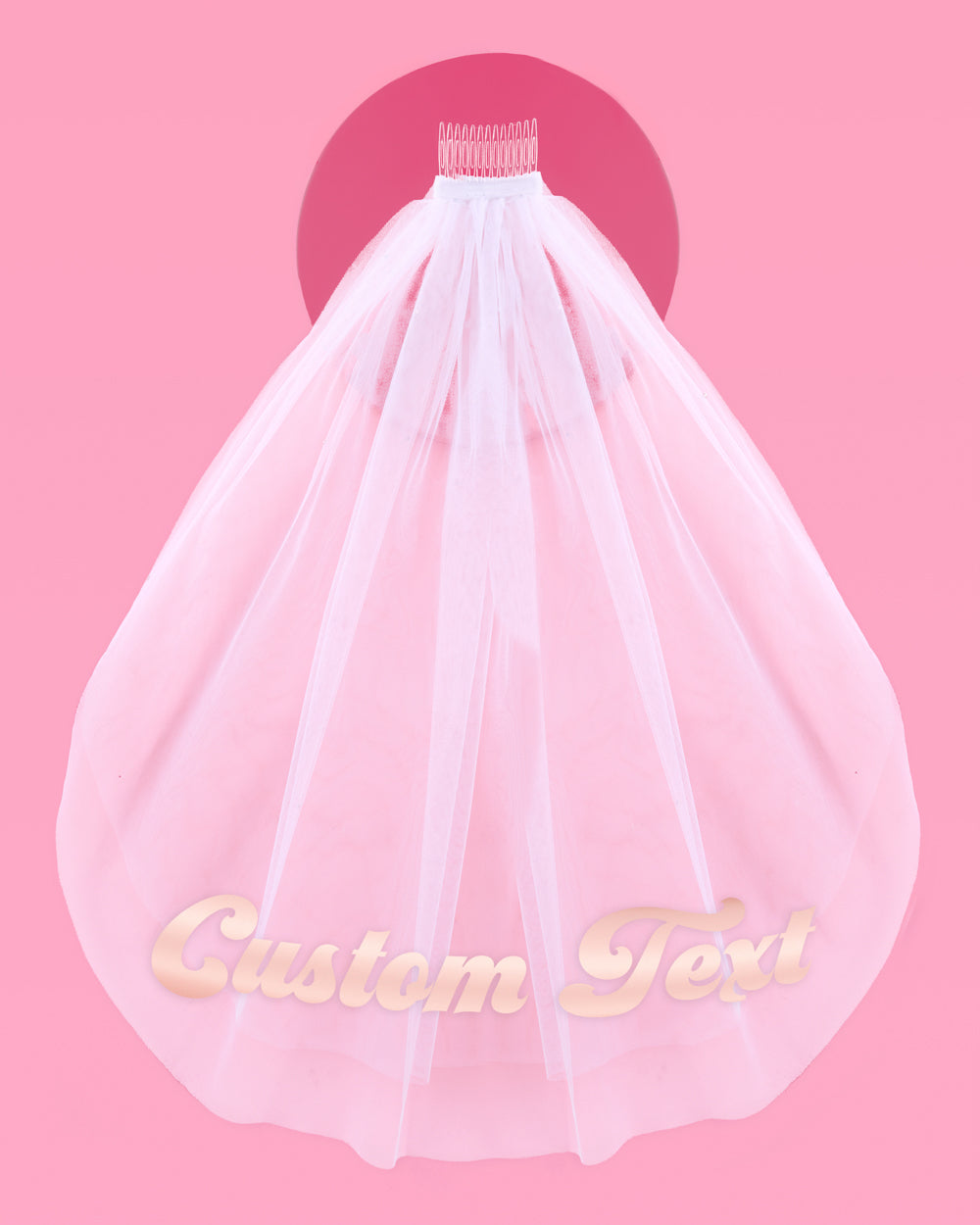 Disco Custom Veil - customizable veil