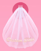 Disco Custom Veil - customizable veil