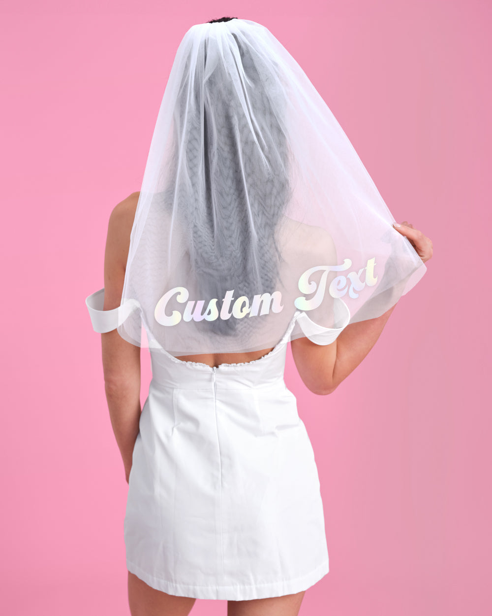 Disco Custom Veil - customizable veil