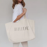 XL Bride Canvas Tote