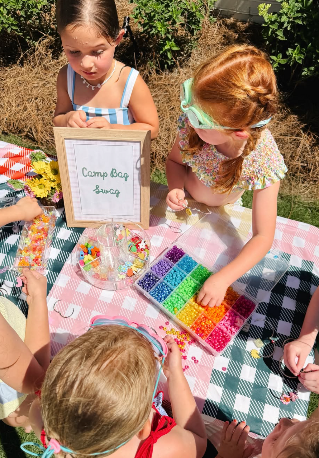 Camp Bride Tablecloth - washable table cover