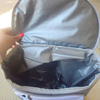 Shadow Monogrammed Bride Cooler Backpack