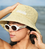 White Bride Sunnies - bride embossed sunglasses
