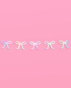 Tying the Knot Garland - iridescent foil backdrop