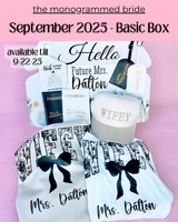 The Monogrammed Bride- BASIC BOX