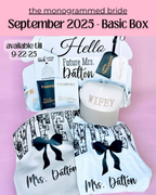The Monogrammed Bride- BASIC BOX