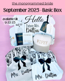 The Monogrammed Bride- BASIC BOX