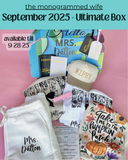 The Monogrammed WIFE- 6 Month Subscription