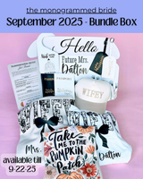 The Monogrammed Bride- BUNDLE BOX