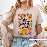 Take Me to the Pumpkin Patch Tee – Fall Bride & Wifey Shirt