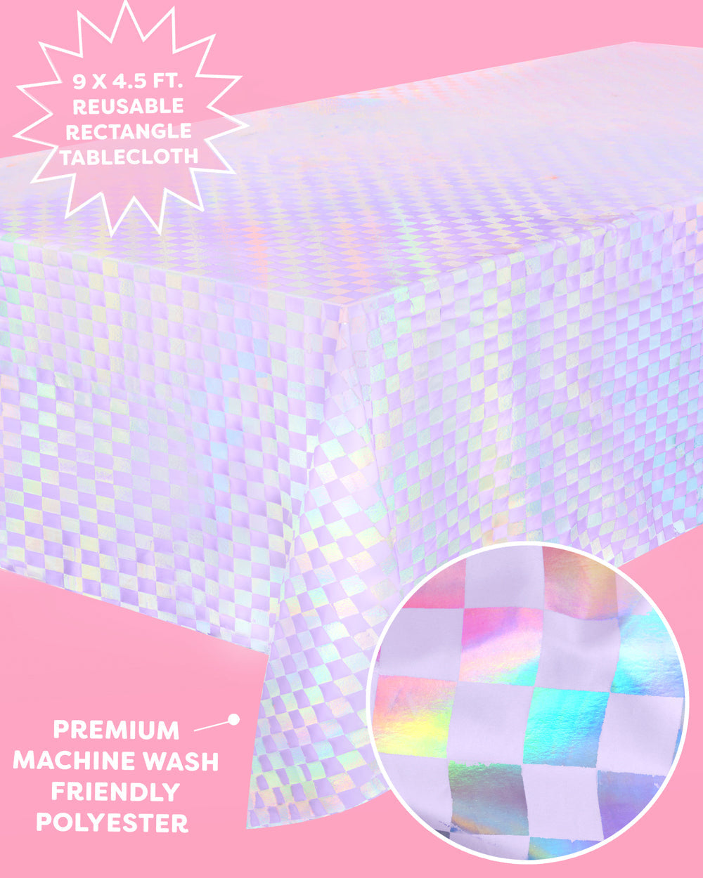 It's Disco, Baby! Tablecloth - washable table cover
