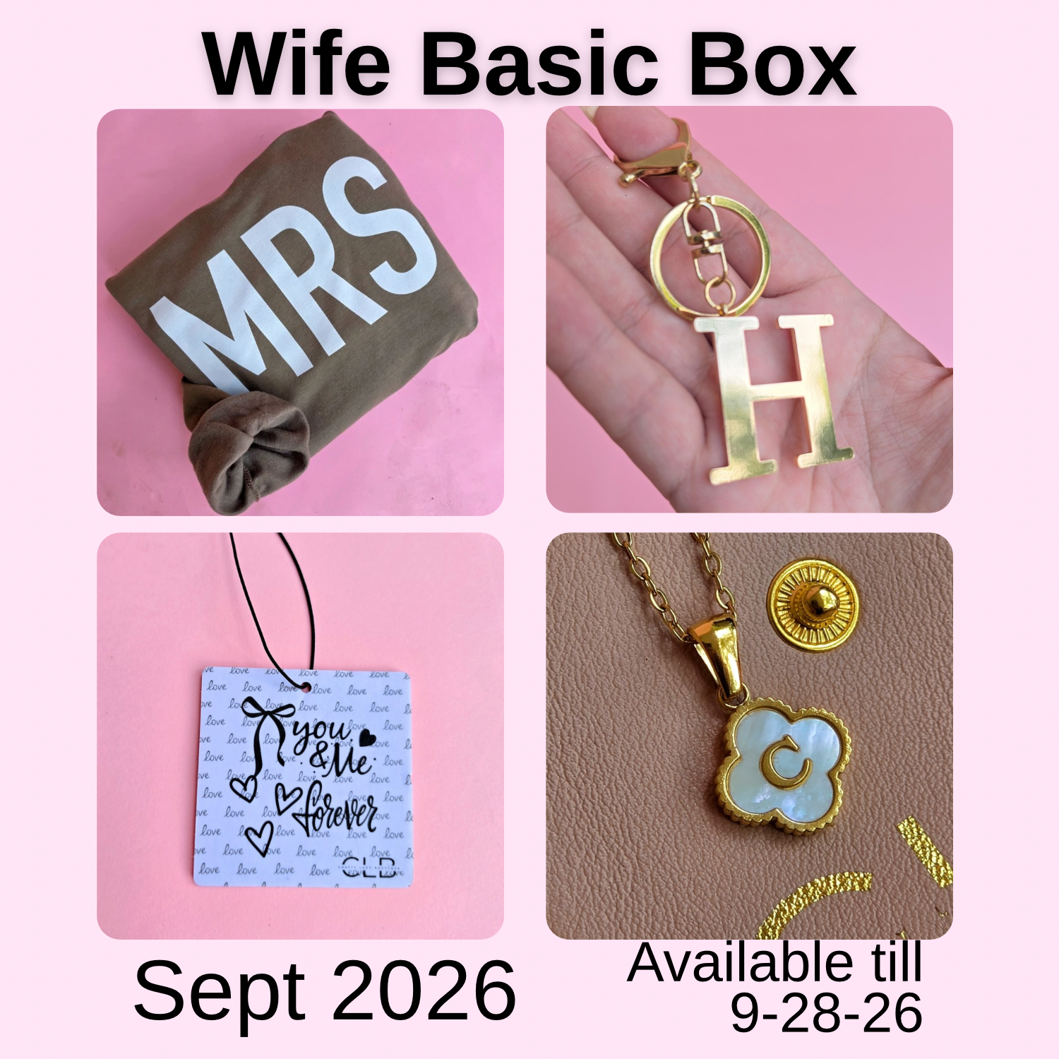 The Monogrammed Wife - BASIC BOX