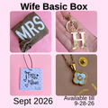The Monogrammed Wife - BASIC BOX