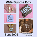 The Monogrammed Wife - BUNDLE BOX