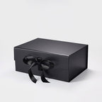 Personalized Navy Gift Box with Bow