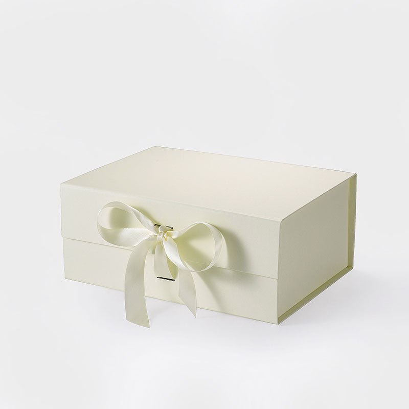 Personalized Navy Gift Box with Bow