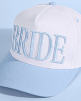 xo, Fetti - Something Blue Hat - embroidered hat, Bride Gift, Bachelorette