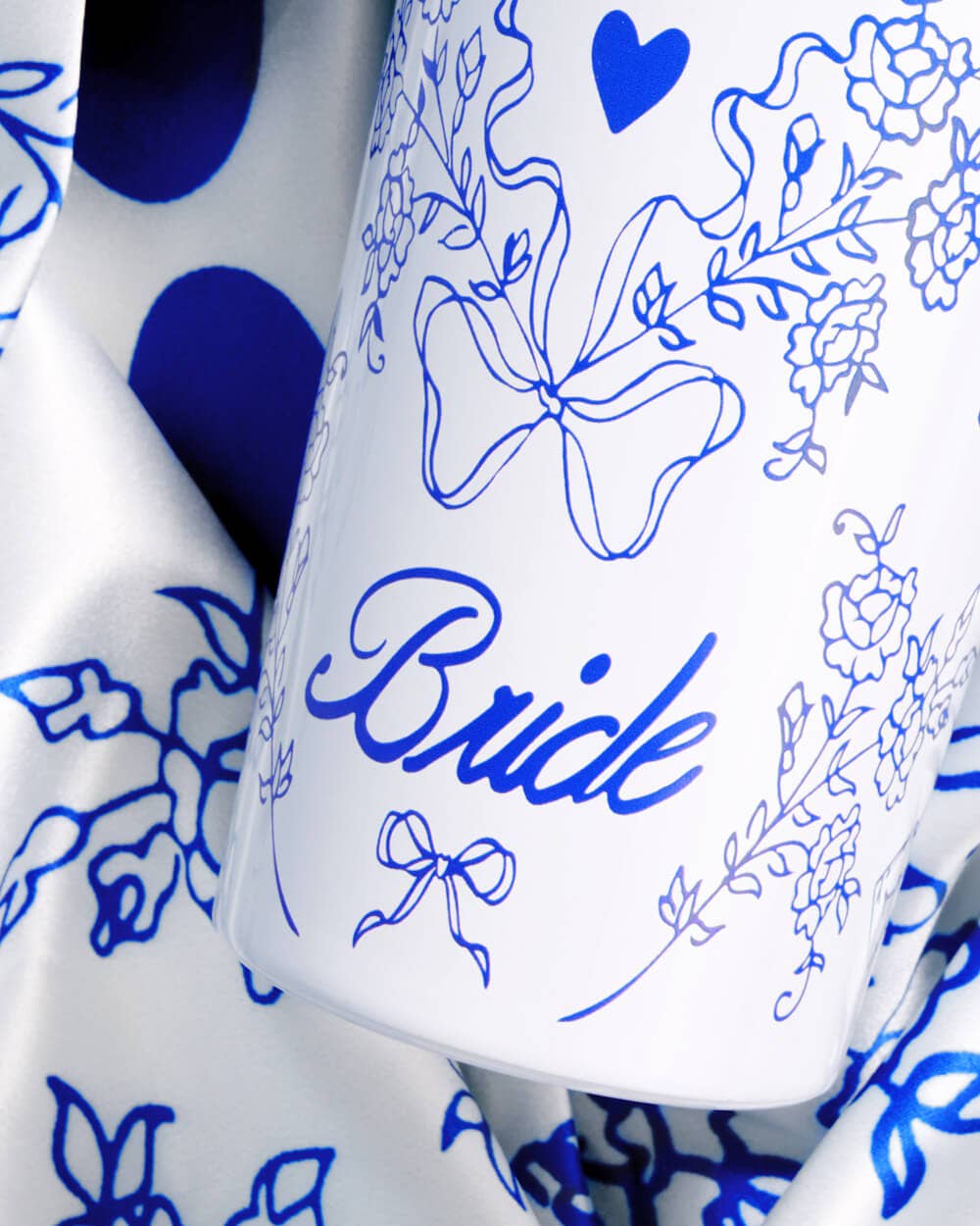 xo, Fetti - Something Blue Tumbler - 24 oz bride cup, drink, bachelor