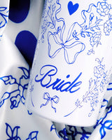 xo, Fetti - Something Blue Tumbler - 24 oz bride cup, drink, bachelor