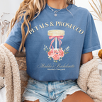 Petals + Prosecco Personalized Party Tees