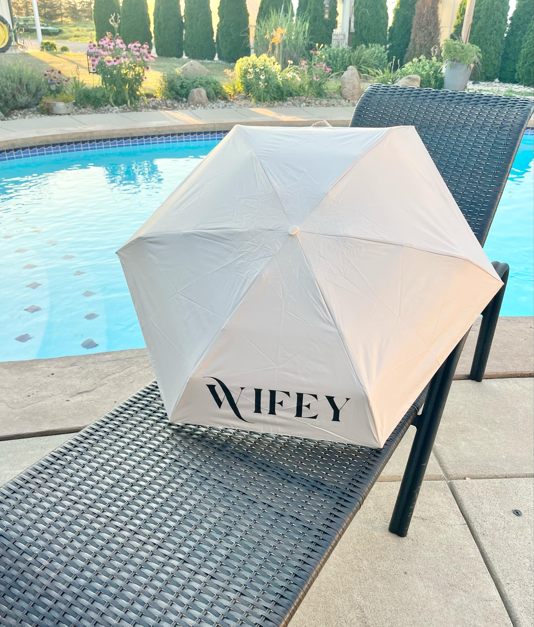 Bride or Wifey Pocket Umbrella