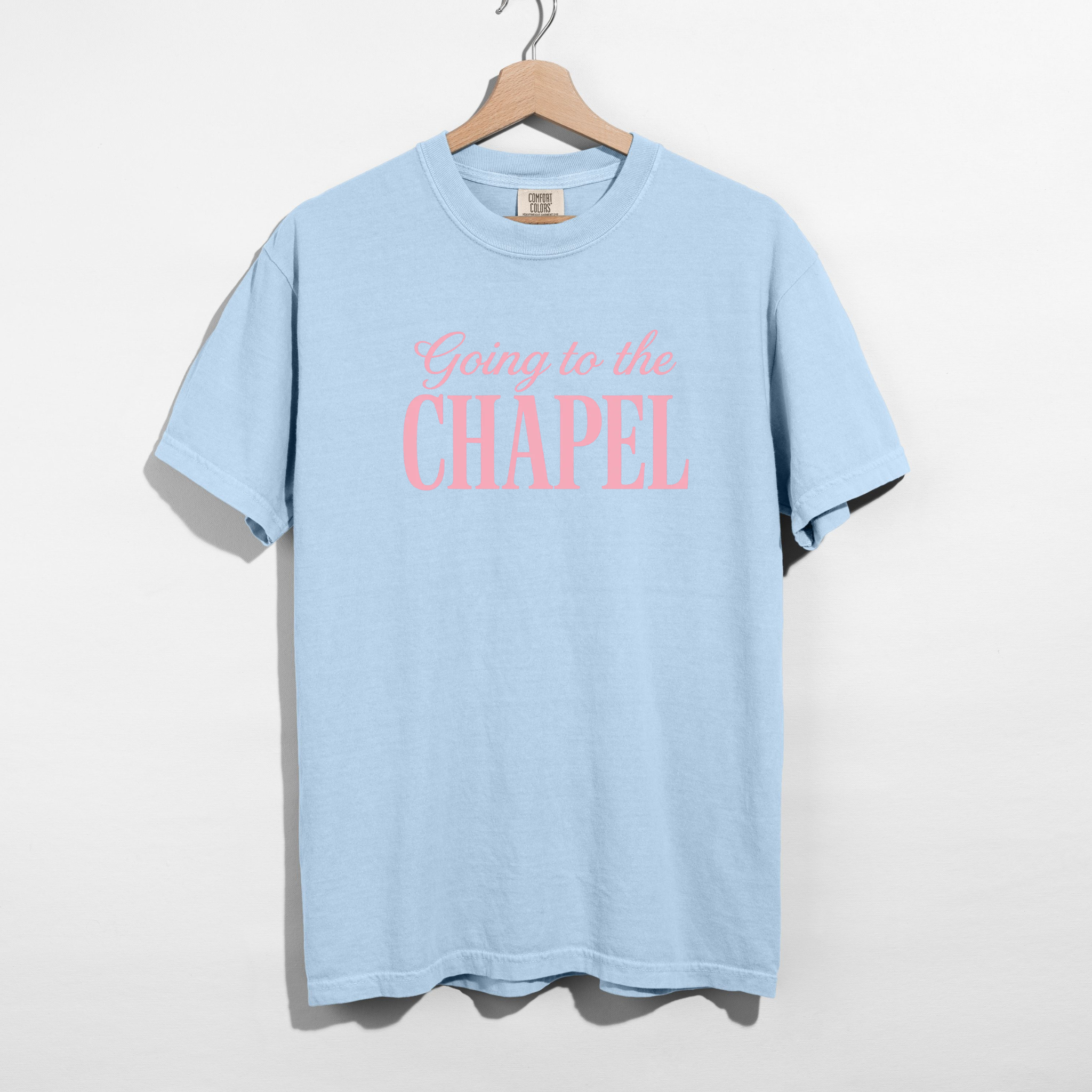 Going to the Chapel Graphic Tee –  Bridal Bachelorette Shirt