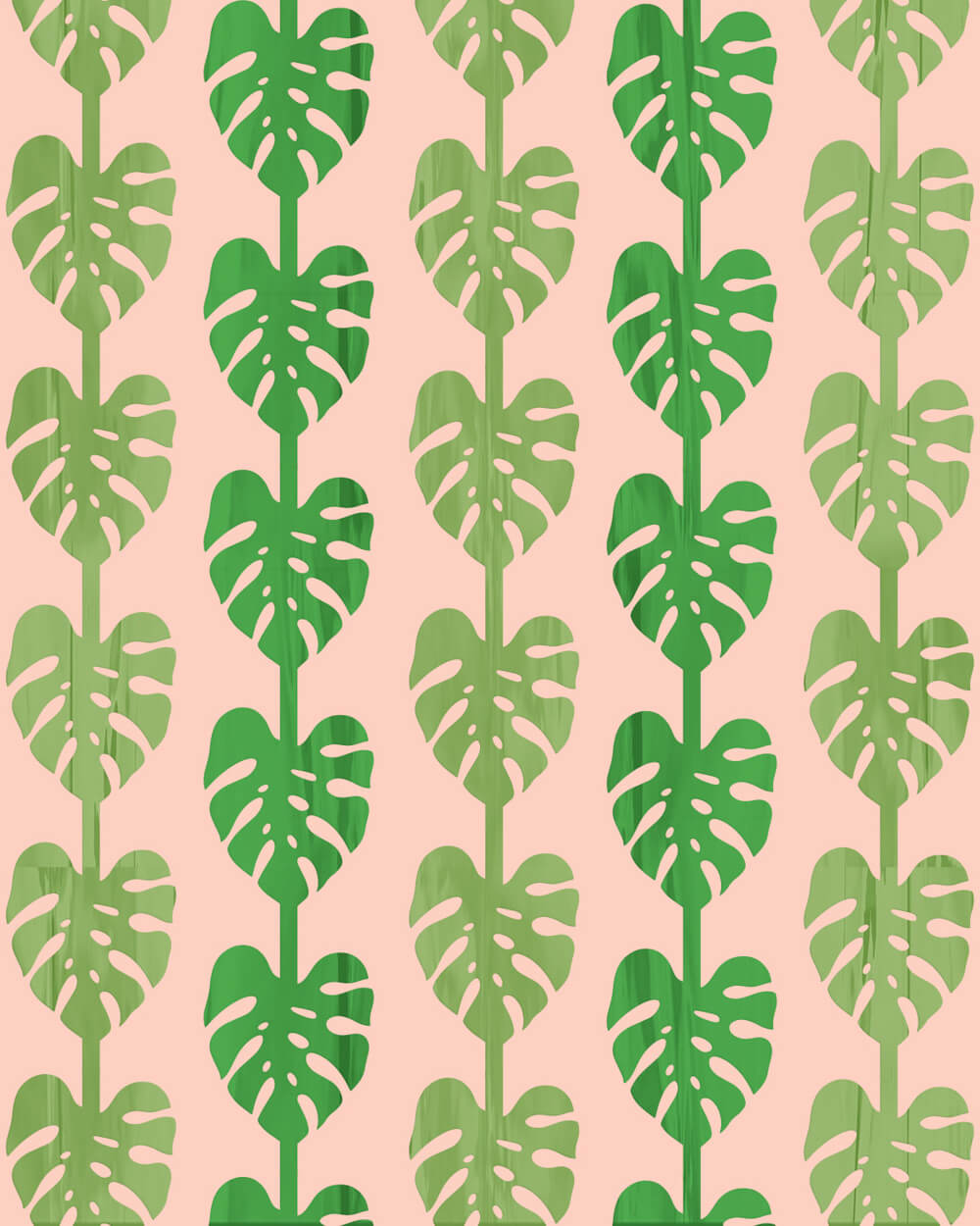 Palm Royale Curtain - iridescent foil curtain