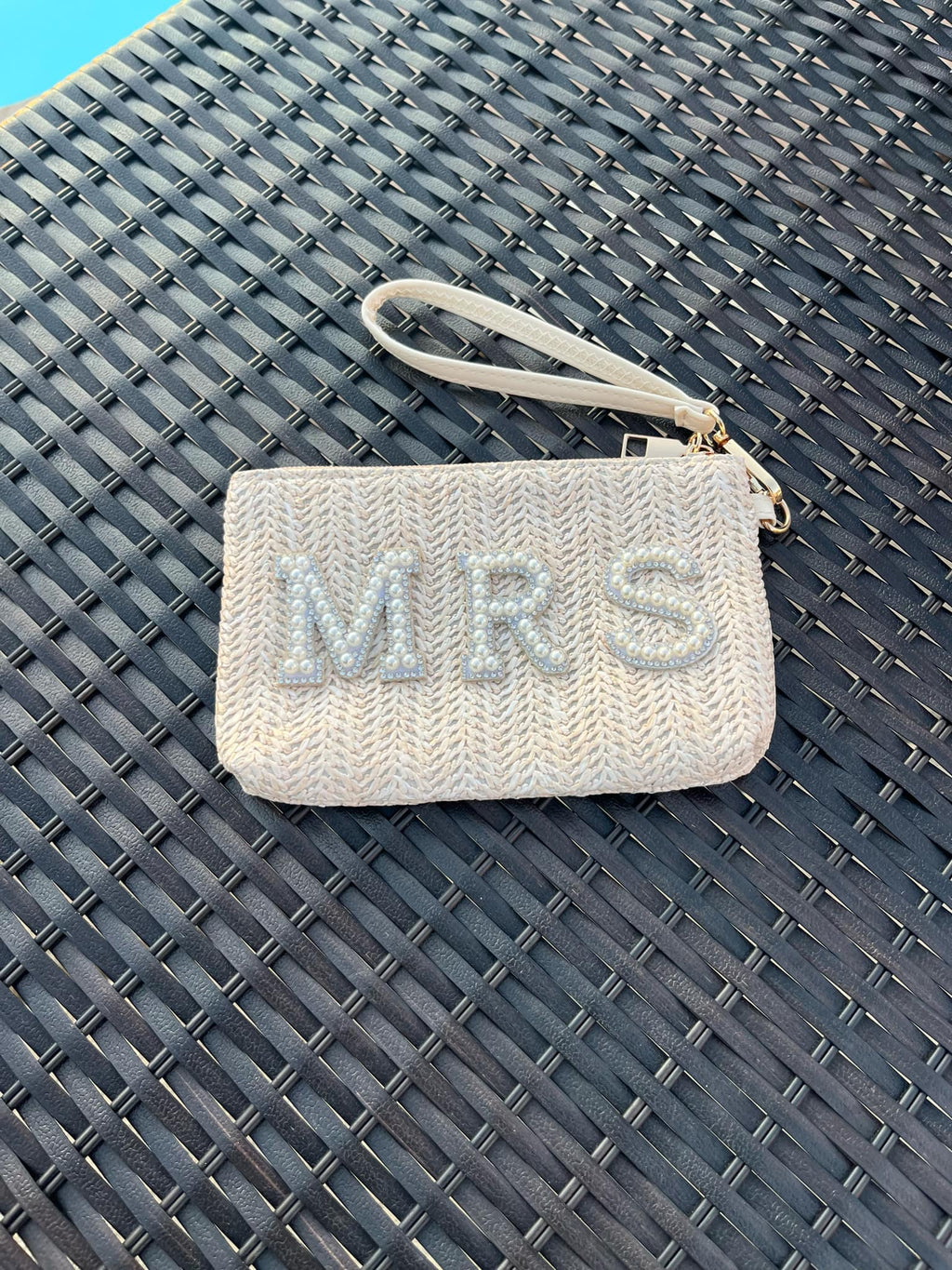 Bride or Mrs Wristlet