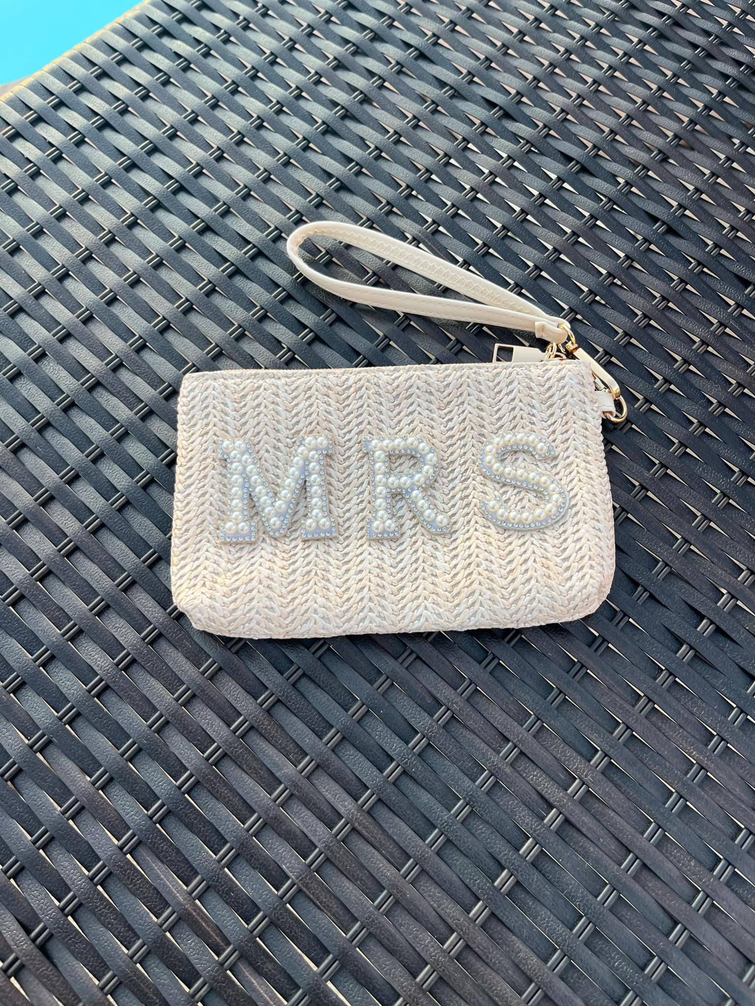 Bride or Mrs Wristlet