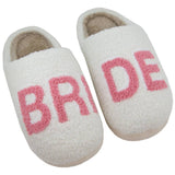 Katydid - BRIDE Slippers for Women: White / S/M
