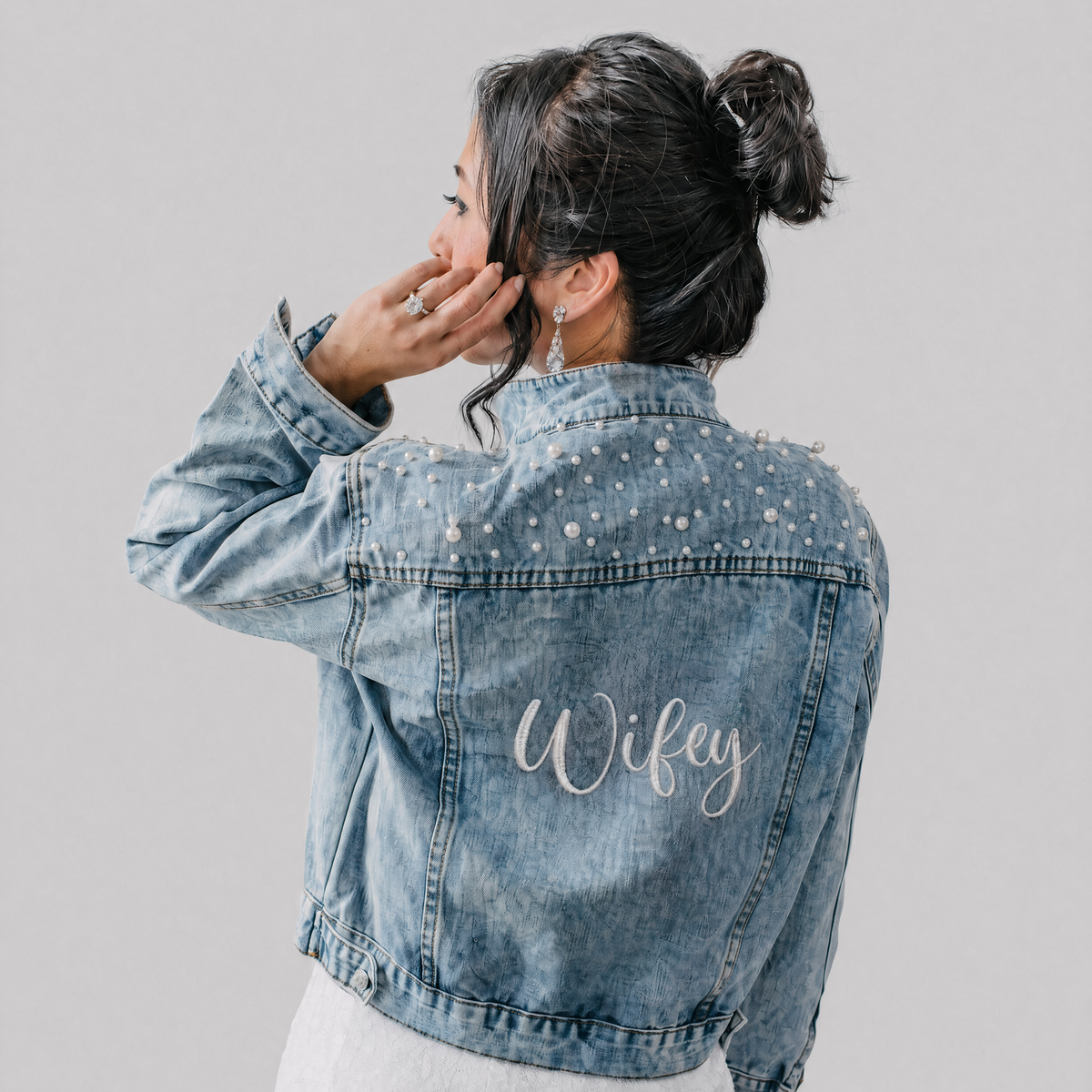Classic Denim Jacket - Wifey