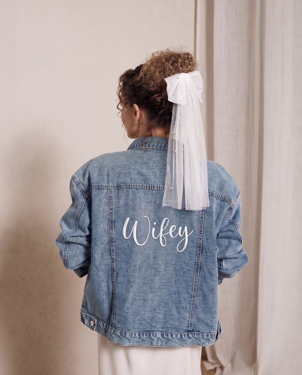 Classic Denim Jacket - Wifey